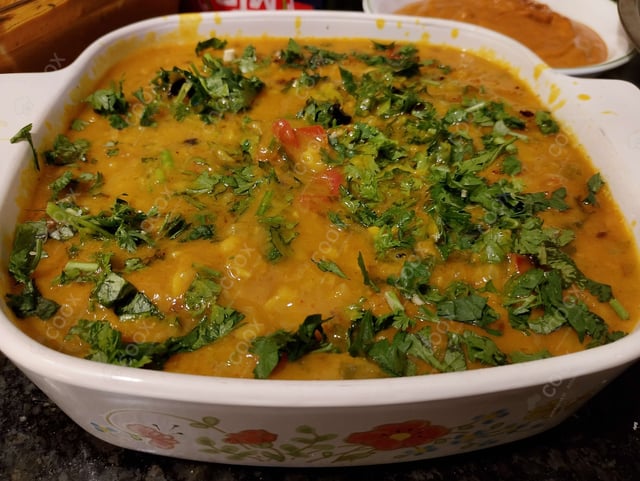 Tasty Chana Dal cooked by COOX chefs cooks during occasions parties events at home