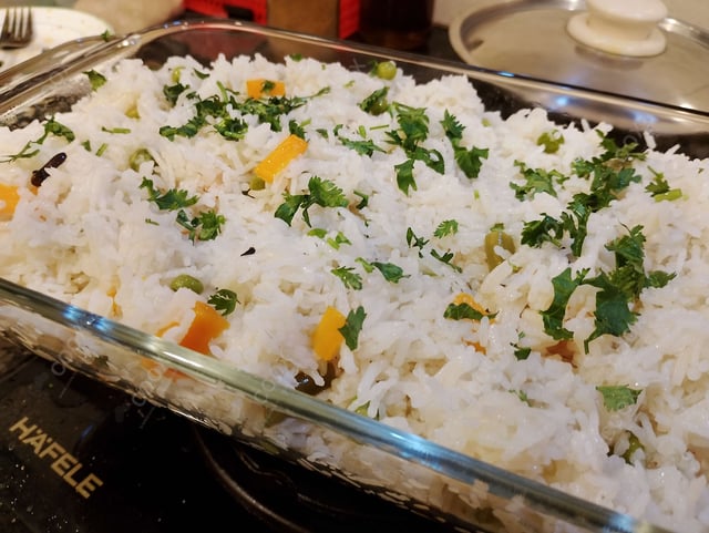 Delicious Veg Pulao prepared by COOX