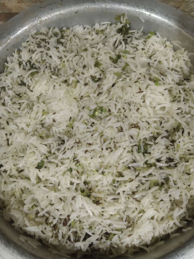 Delicious Jeera Rice prepared by COOX