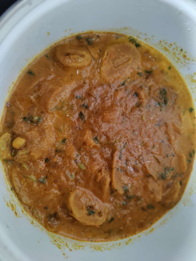 Delicious Soya Chaap (Gravy) prepared by COOX