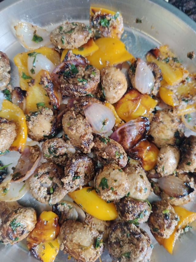 Delicious Mushroom Tikka prepared by COOX