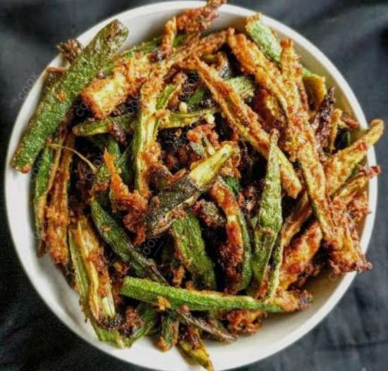 Delicious Kurkuri Bhindi prepared by COOX