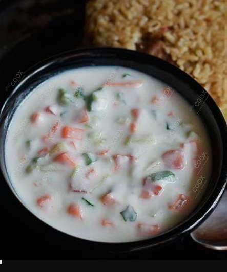 Delicious Mix Veg Raita prepared by COOX