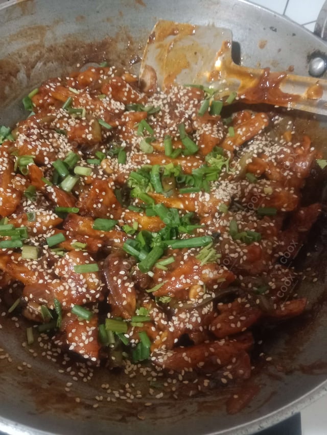 Delicious Honey Chilli Potato prepared by COOX