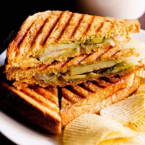 Tasty Veg Grilled Sandwiches cooked by COOX chefs cooks during occasions parties events at home