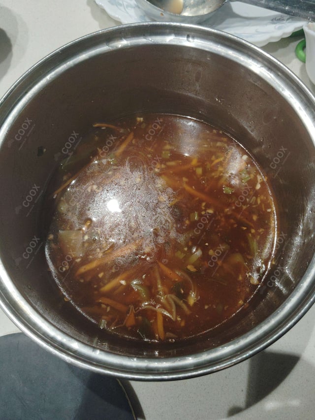 Delicious Hot & Sour Soup prepared by COOX