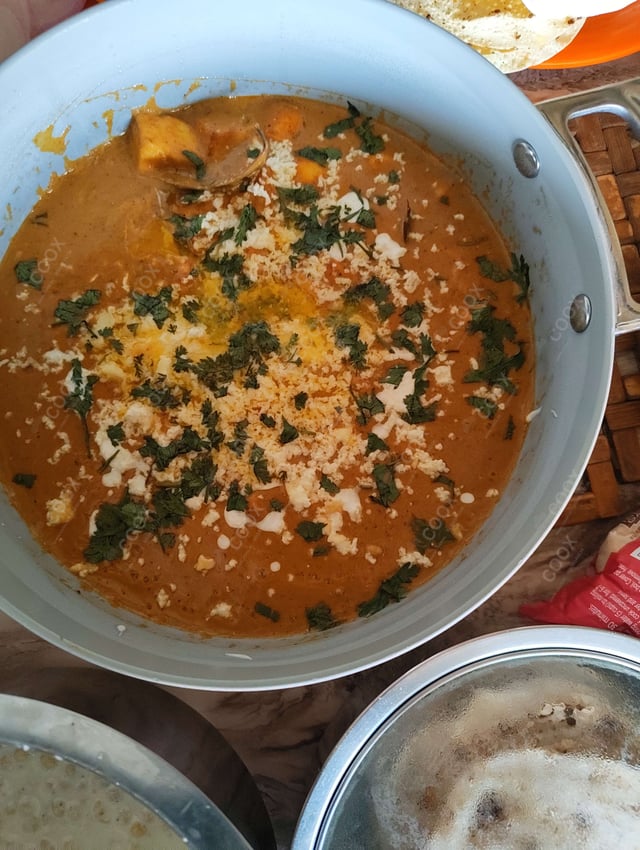 Delicious Shahi Paneer prepared by COOX
