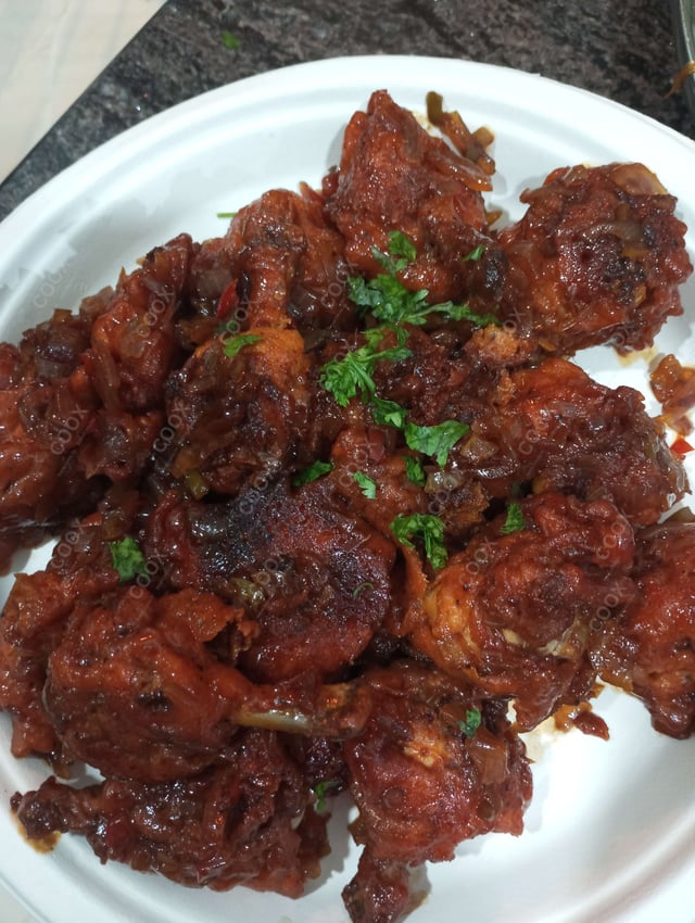 Delicious Chicken Lollipop prepared by COOX