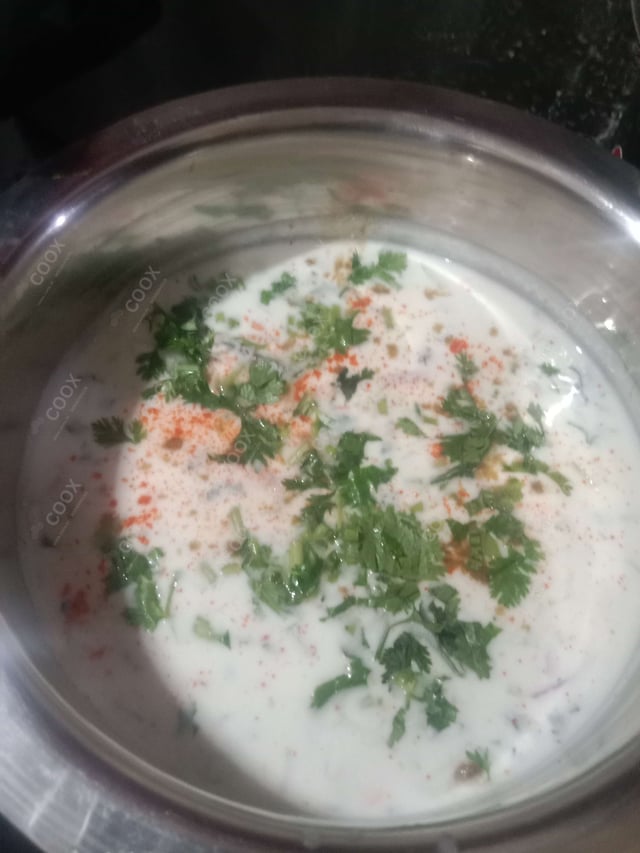 Delicious Cucumber Raita prepared by COOX