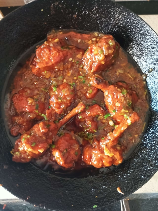 Delicious Chicken Lollipop prepared by COOX