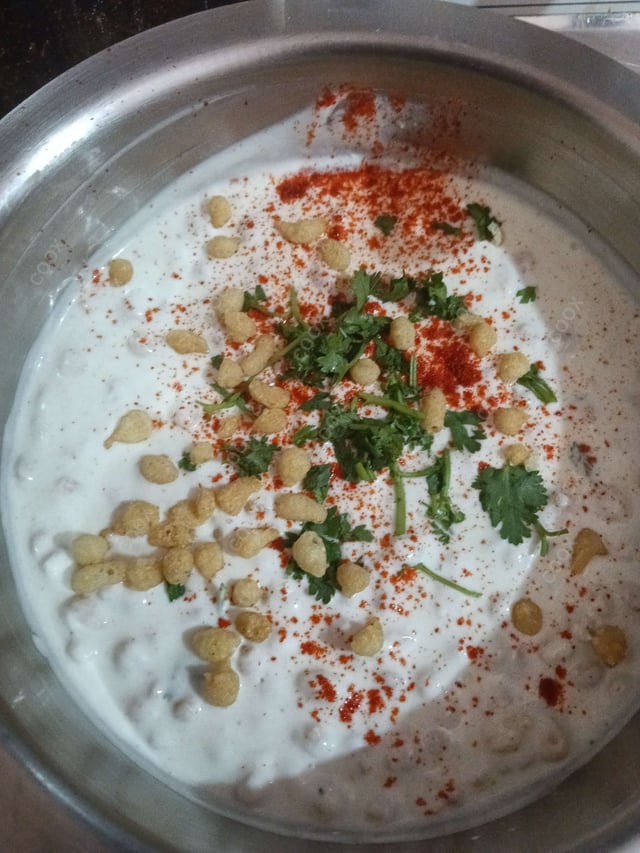 Delicious Boondi Raita prepared by COOX