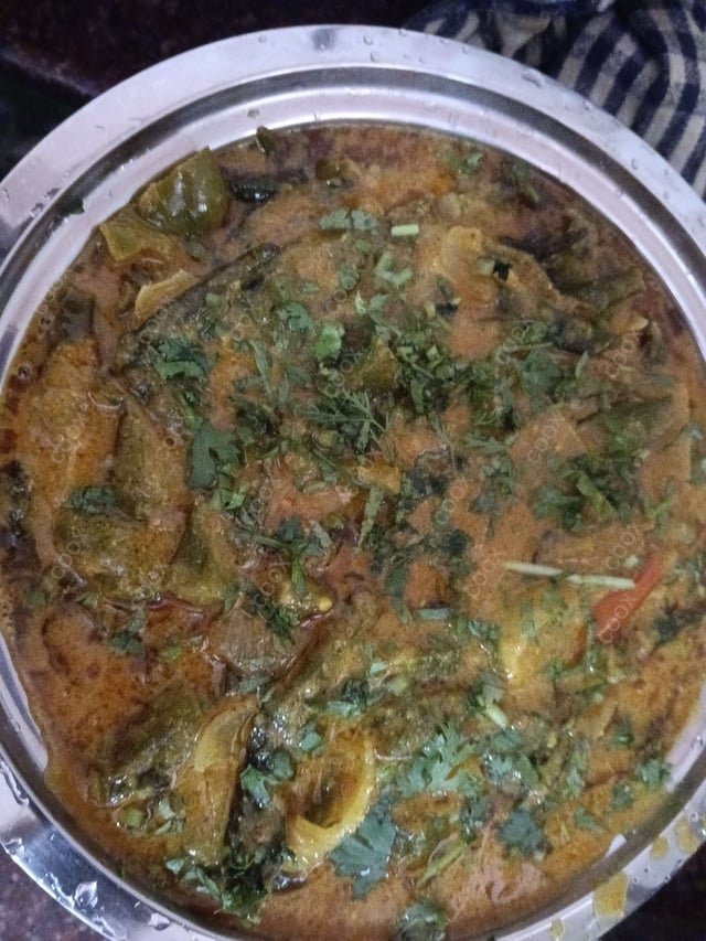 Delicious Bhindi do Pyaza prepared by COOX