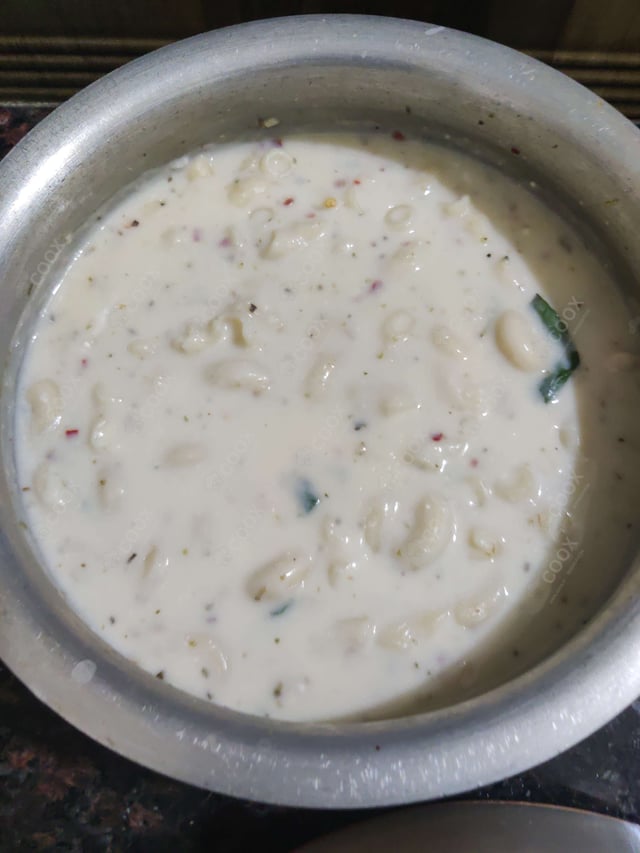 Delicious Pasta in White Sauce prepared by COOX