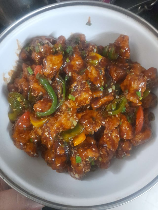 Delicious Chilli  Chicken prepared by COOX