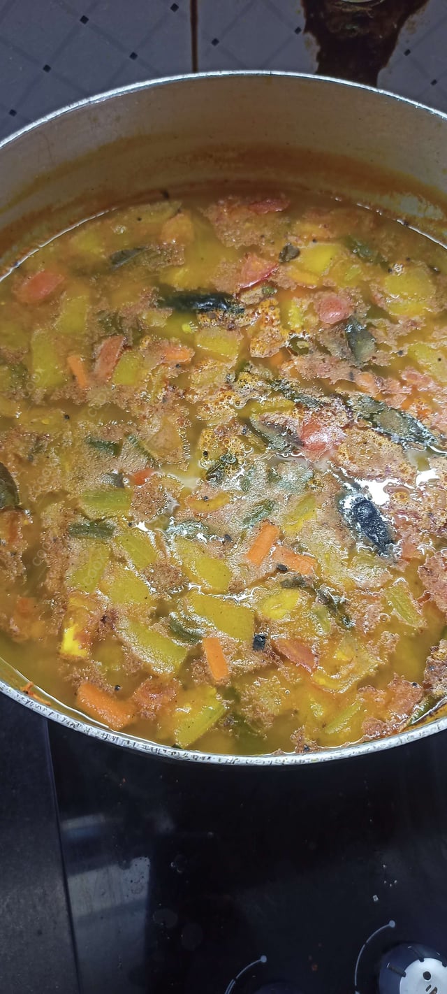 Tasty Sambhar cooked by COOX chefs cooks during occasions parties events at home