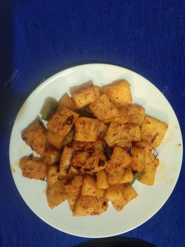 Delicious Tandoori Pineapple prepared by COOX