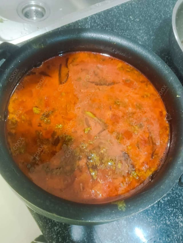 Tasty Aloo Gravy cooked by COOX chefs cooks during occasions parties events at home