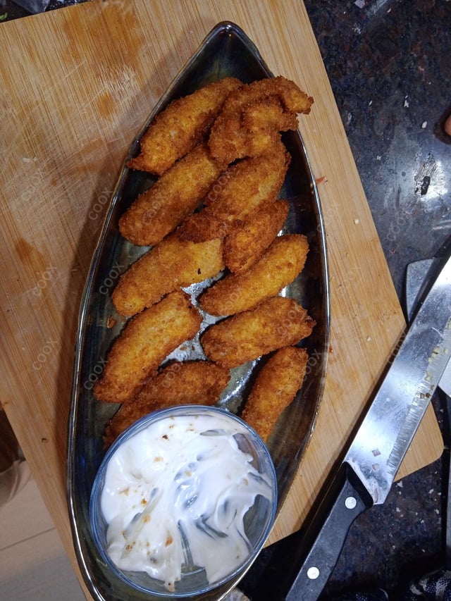 Delicious Fish Fingers prepared by COOX