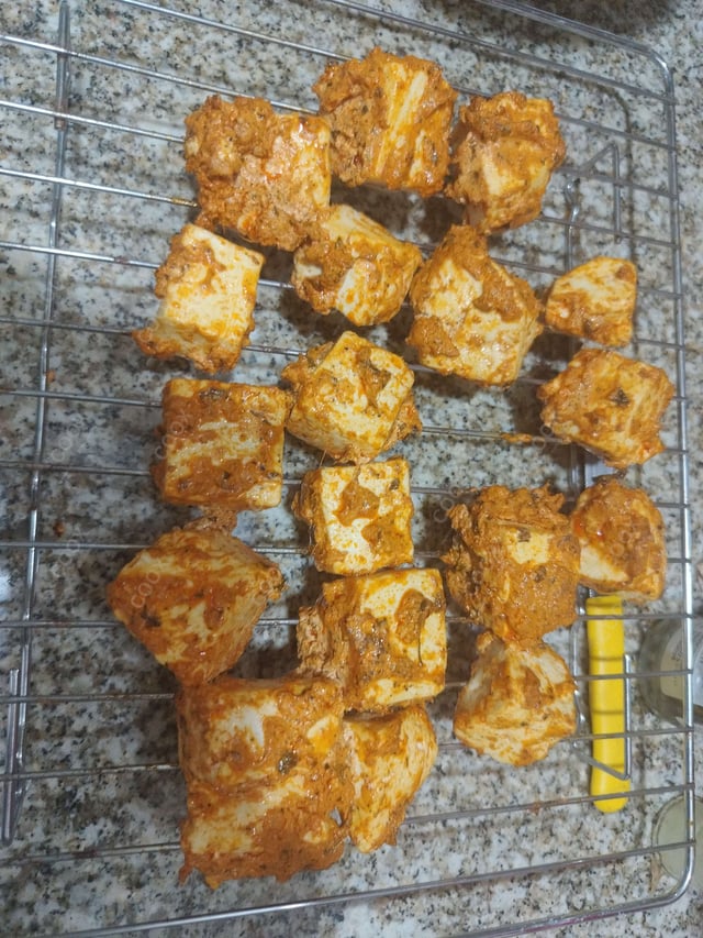 Delicious Paneer Tikka prepared by COOX