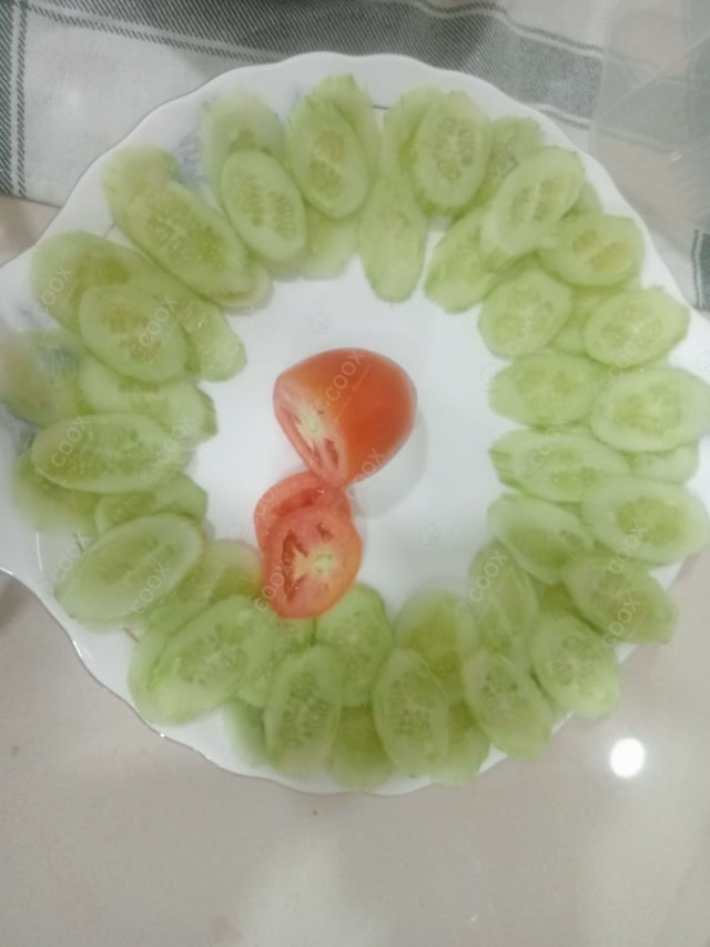 Delicious Salad, Papad prepared by COOX