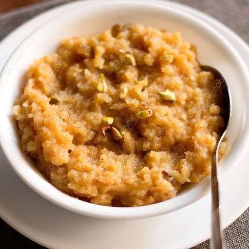 Delicious Moong Dal Halwa prepared by COOX