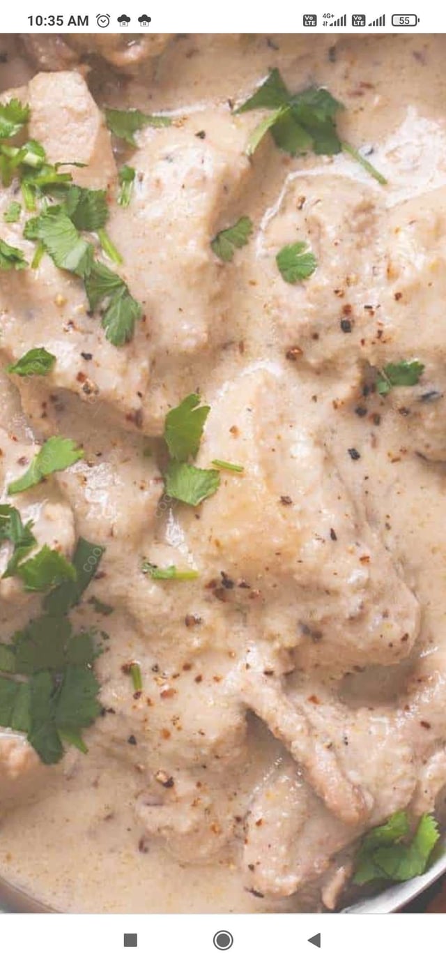 Tasty Murgh Kali Mirch cooked by COOX chefs cooks during occasions parties events at home