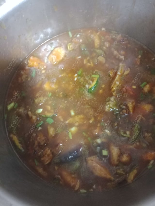 Delicious Mix Veg in Hot Garlic Sauce prepared by COOX