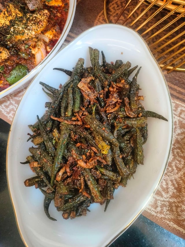 Delicious Kurkuri Bhindi prepared by COOX