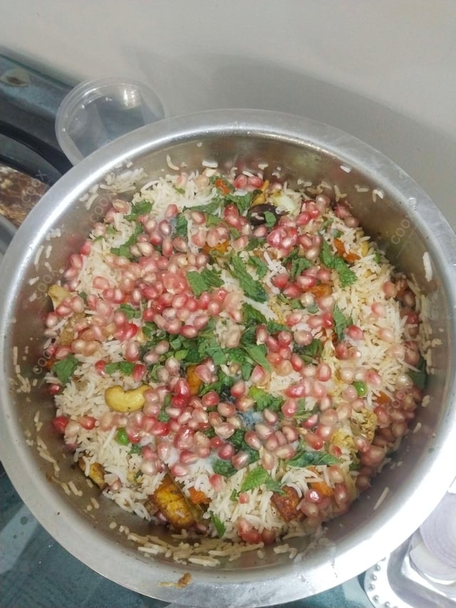 Delicious Veg Pulao prepared by COOX