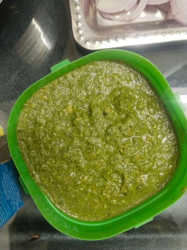 Delicious Green Chutney prepared by COOX