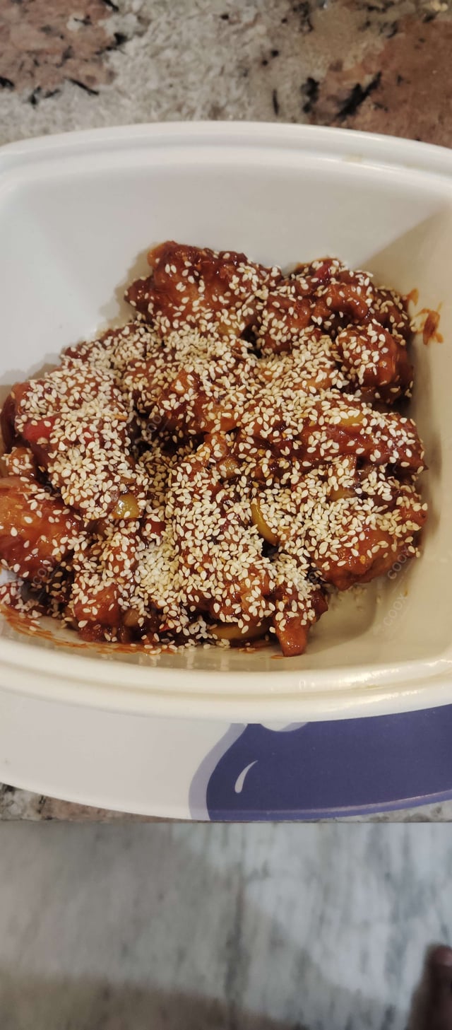 Tasty Crispy Honey Chicken cooked by COOX chefs cooks during occasions parties events at home