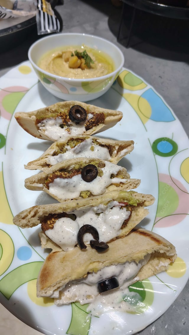 Delicious Falafel Pockets prepared by COOX