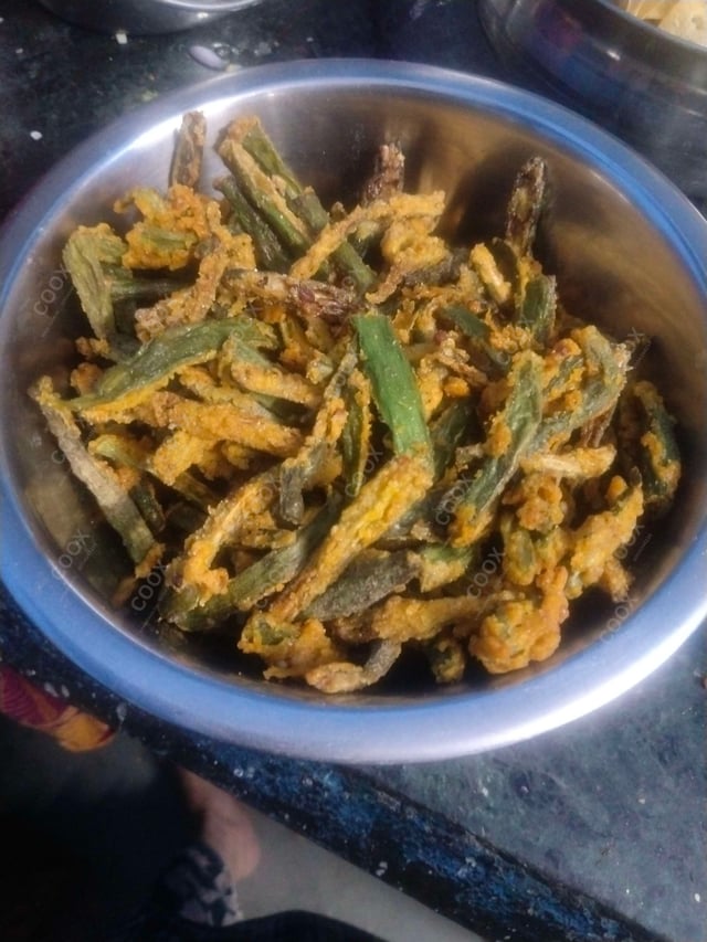 Delicious Kurkuri Bhindi prepared by COOX