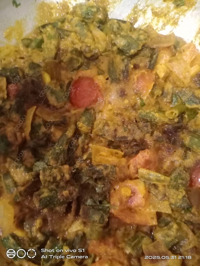 Delicious Bhindi prepared by COOX