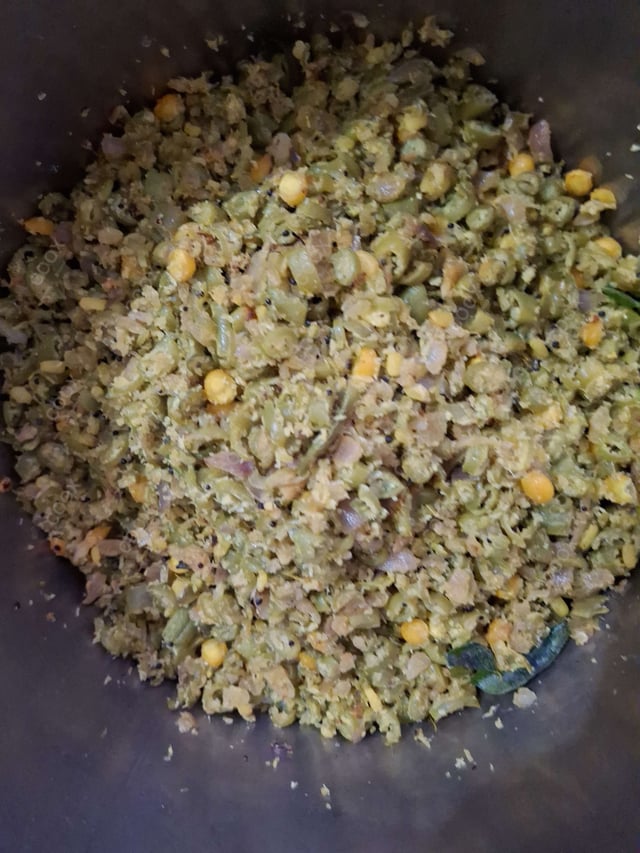 Delicious Beans Palya prepared by COOX