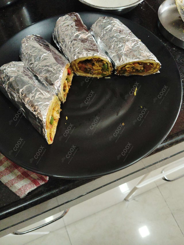 Delicious Chicken Kathi Rolls prepared by COOX
