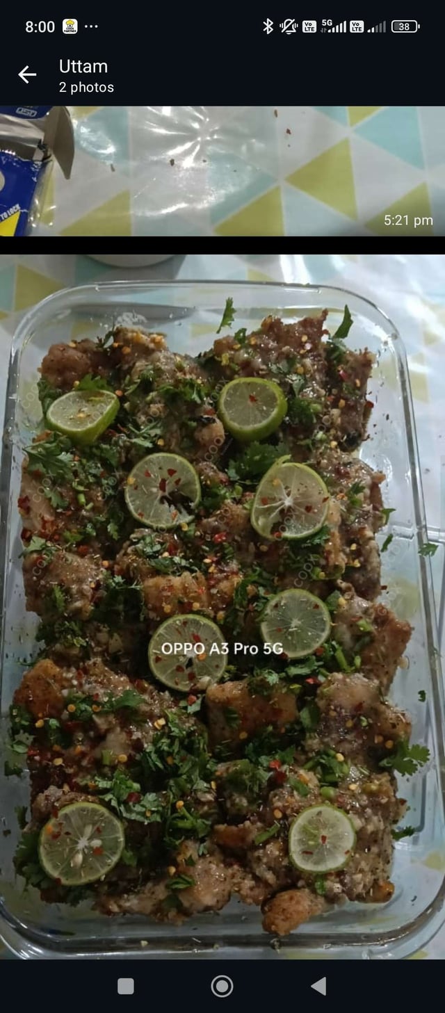 Tasty Fish in Lemon Butter Sauce cooked by COOX chefs cooks during occasions parties events at home