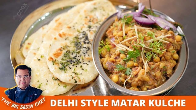 Delicious Matar Kulcha prepared by COOX
