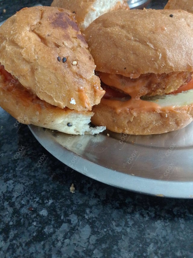 Delicious Mini Veg Burgers prepared by COOX