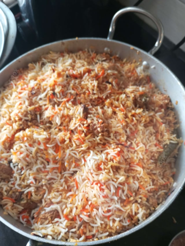 Delicious Chicken Biryani prepared by COOX