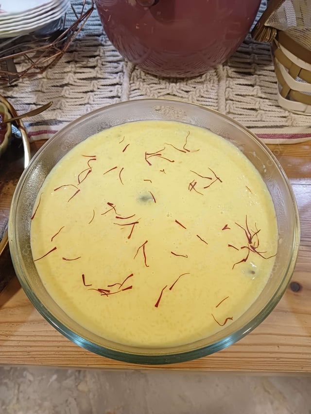 Tasty Mango Phirni cooked by COOX chefs cooks during occasions parties events at home