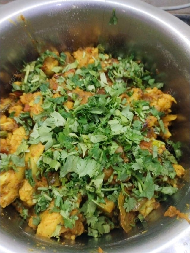 Delicious Aloo Gobhi prepared by COOX