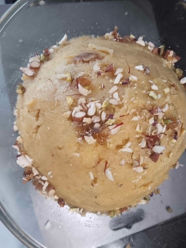 Delicious Moong Dal Halwa prepared by COOX