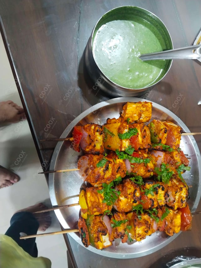 Delicious Paneer Tikka prepared by COOX