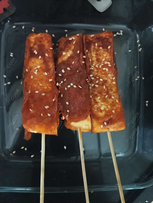 Delicious Thai Paneer Satay prepared by COOX