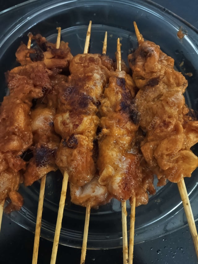 Tasty Thai Chicken Satay cooked by COOX chefs cooks during occasions parties events at home