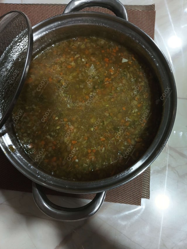 Delicious Lemon Coriander Soup prepared by COOX