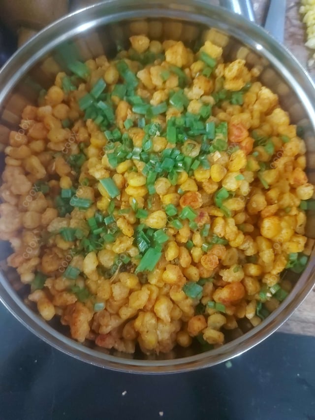 Delicious Crispy Fried Corn prepared by COOX