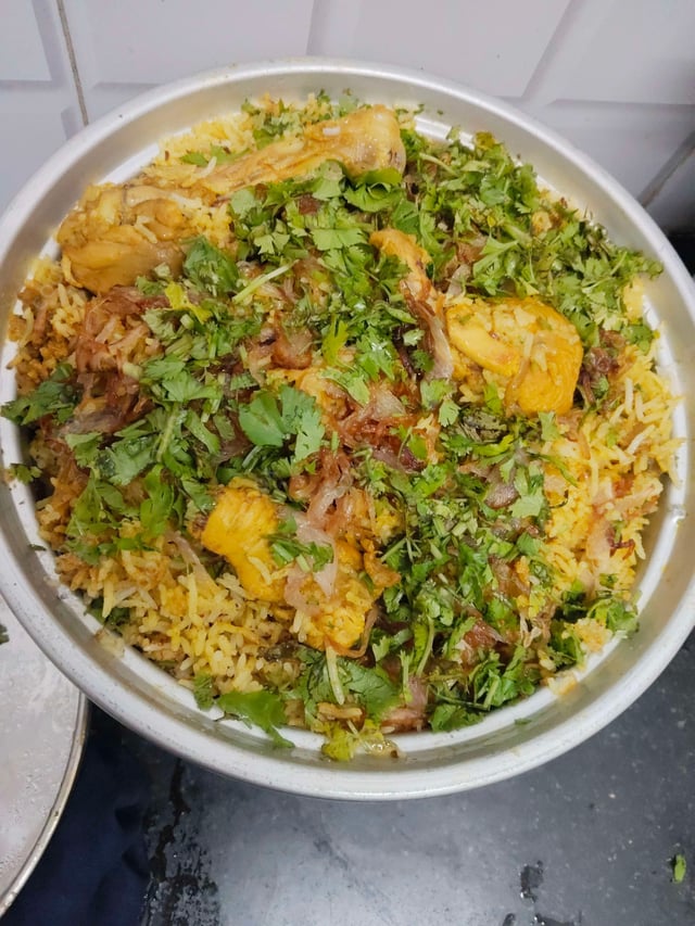 Delicious Chicken Biryani prepared by COOX