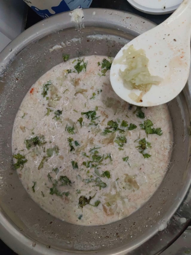 Delicious Cucumber Raita prepared by COOX